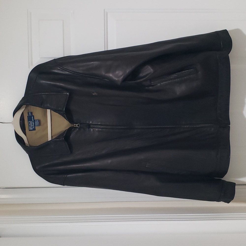 Vintage Ralph Lauren leather jacket